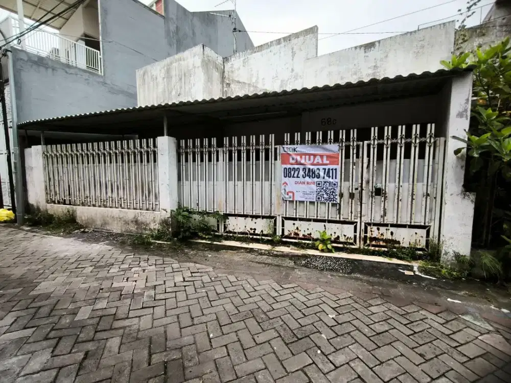Rumah Dekat Raya Kenjeran - Lebo Pandansari, Hadap Timur , Ada Loteng Buat Jemuran Ada Garasi Mobil Ruang Keluarga Luas