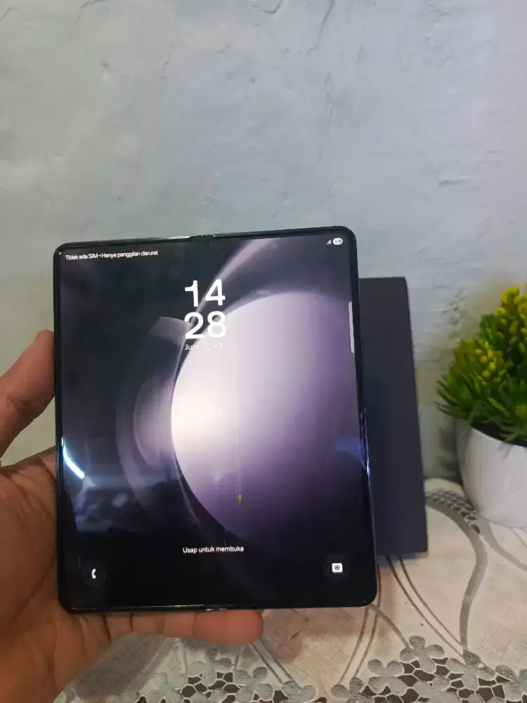 SAMSUNG Z FOLD 5 5G RAM 12/256GB ORIGINAL SEIN MULUS NORMAL FULLSHE
