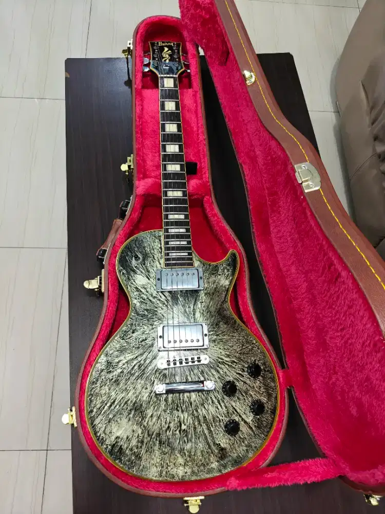 Gitar Japan burny rlc 55 planet bursh mulus siap manggung