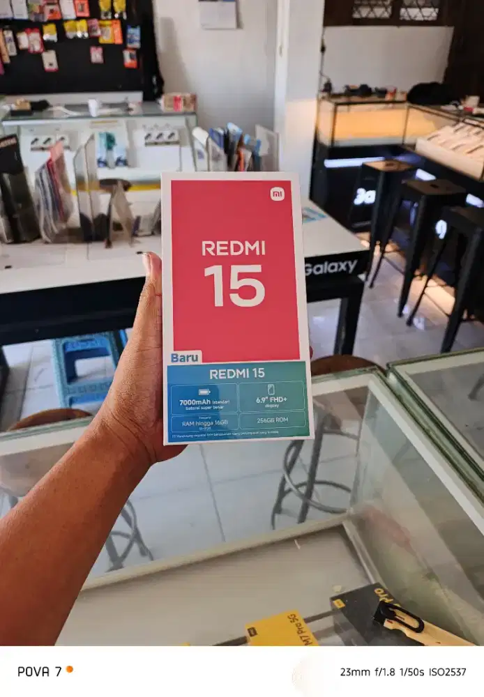 [ Fast respon WA ] Xiaomi Redmi 15 NFC 8+8/256 Garansi resmi 15bln