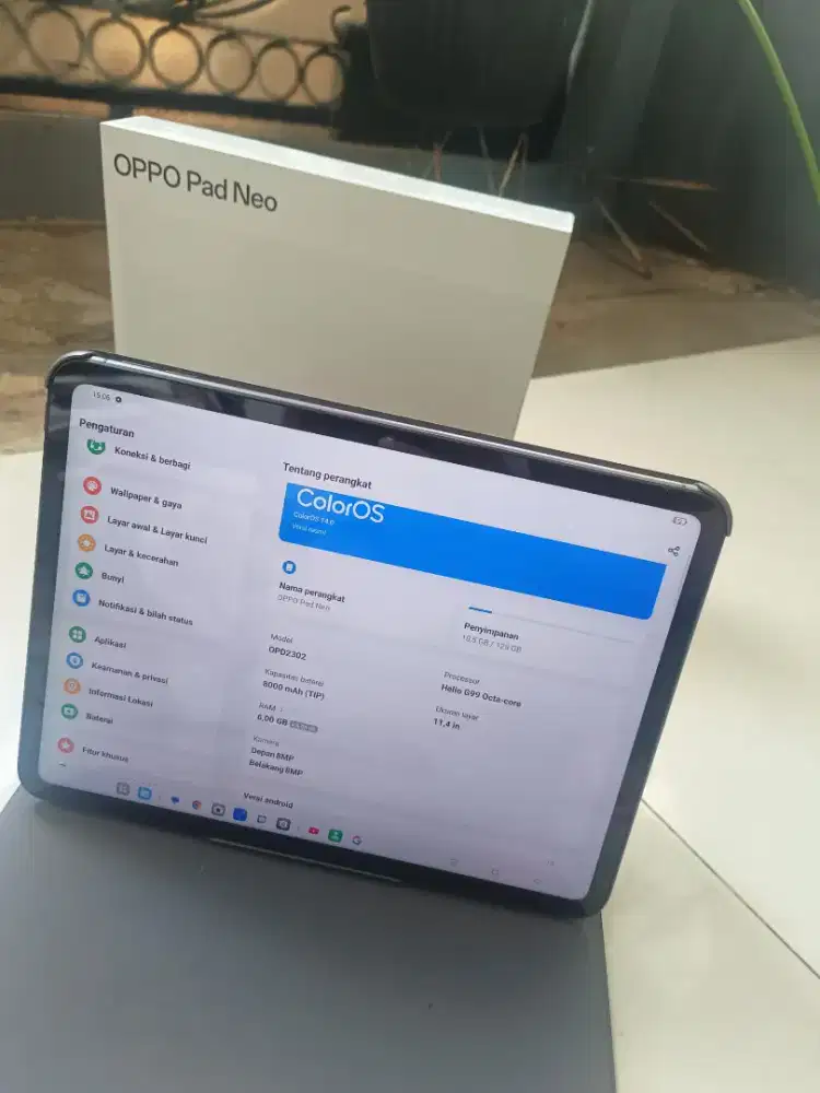 Oppo Pad Neo ram 6/128 wifi fullset ori