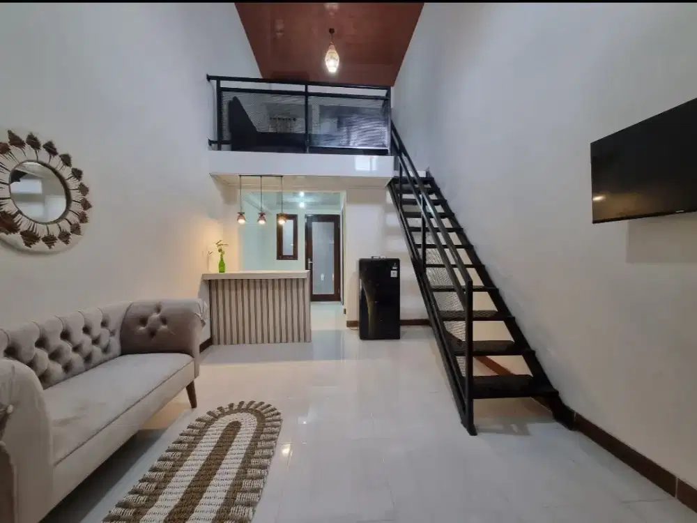 dikontrakkan harian, mingguan atau bulanan rumah full furnished