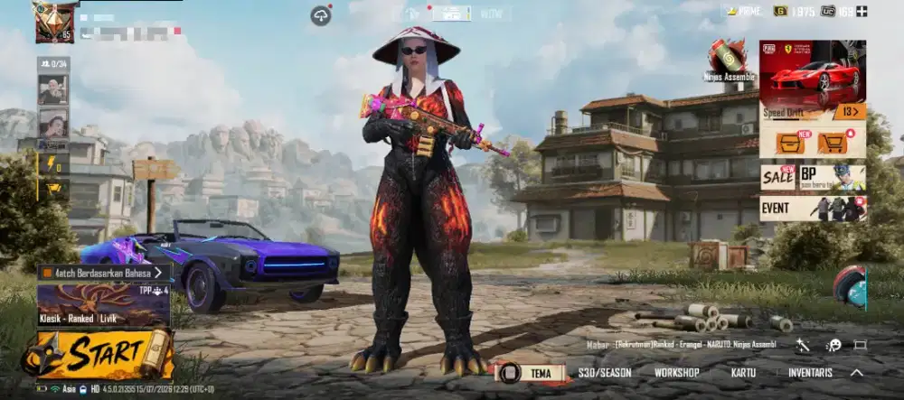 Jual akun Pubgm old pribadi