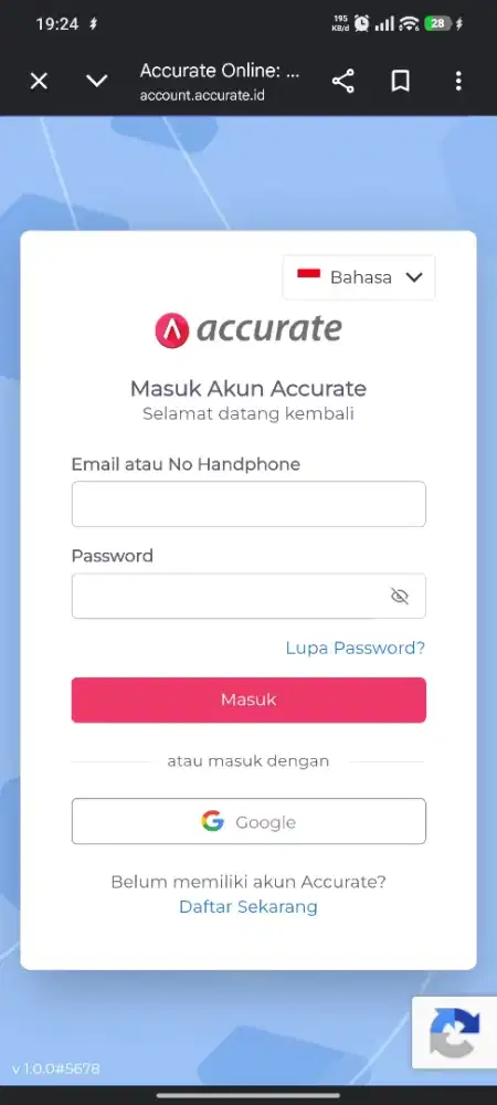 JASA TRANING & MAINTENANCE SYSTEM ACCURATE
