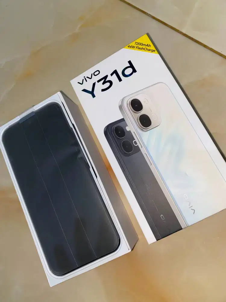 Di Jual Hp Vivo Y31 D, Camera 50 MP, Tahan Air, Internal 128