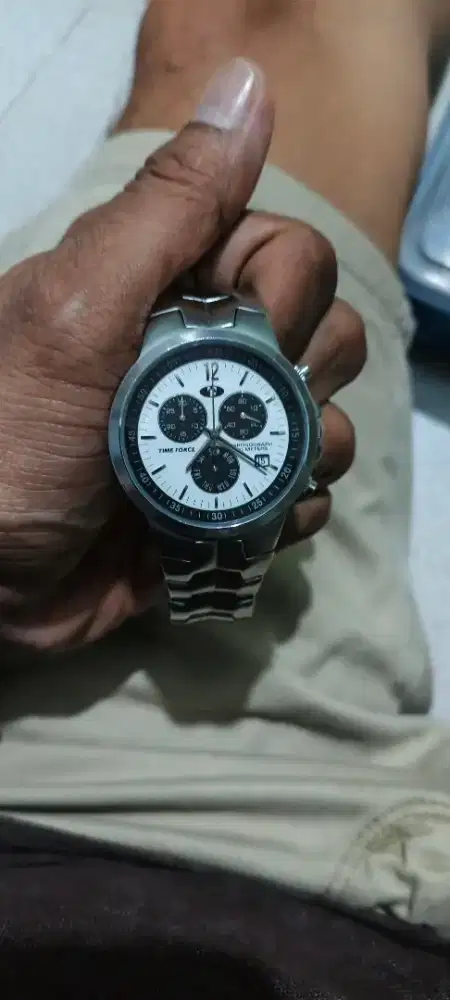 Jam tangan time force panda mesin swiss