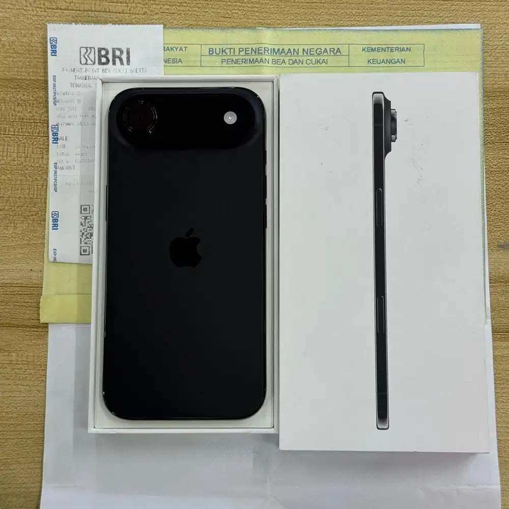 Iphone 17 Air 256b black second mulus Becuk
