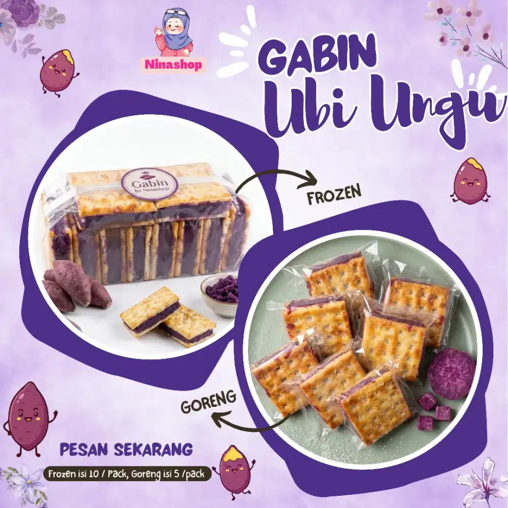 Gabin Ubi Ungu Goreng