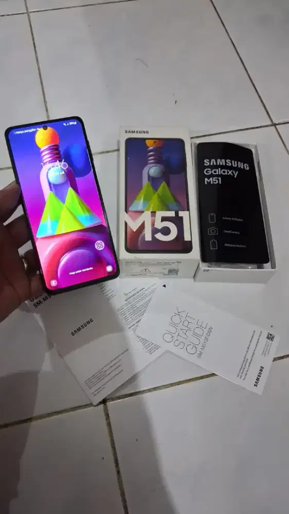 HP SAMSUNG GALAXY M51 SUPER LENGKP FULL SET