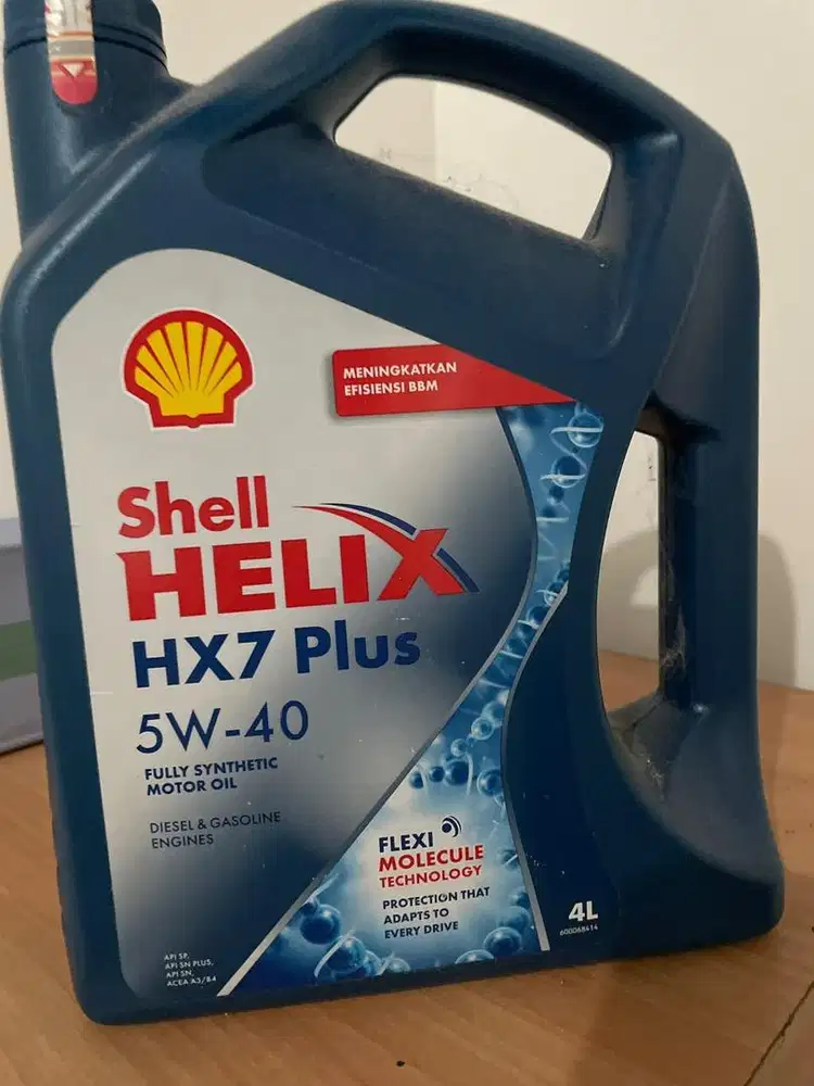 Oli Shell Baru Masih Segel