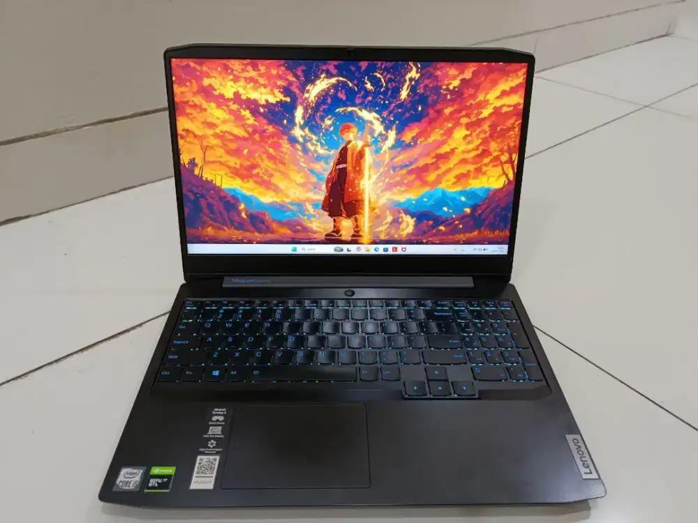 Lenovo Ideapad Gaming 3 core i5 gen 10 Gtx 1650Ti ram 8gb/512gb