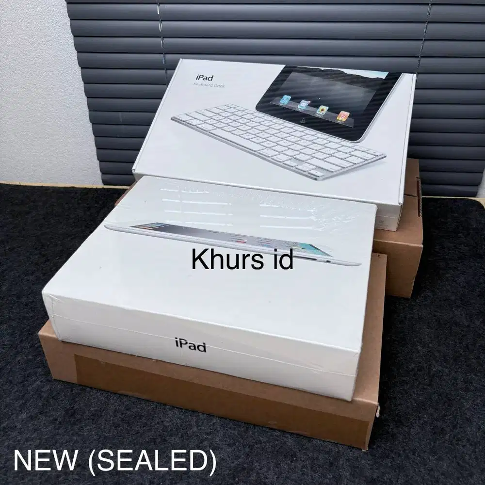 ipad 2 and keyboard dock new sealed - apple rare collector item