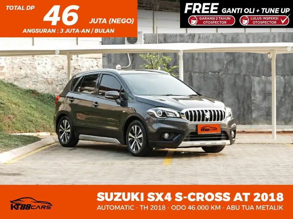 Suzuki Sx4 S-Cross AT Tahun 2018 Km 46 Rb Record