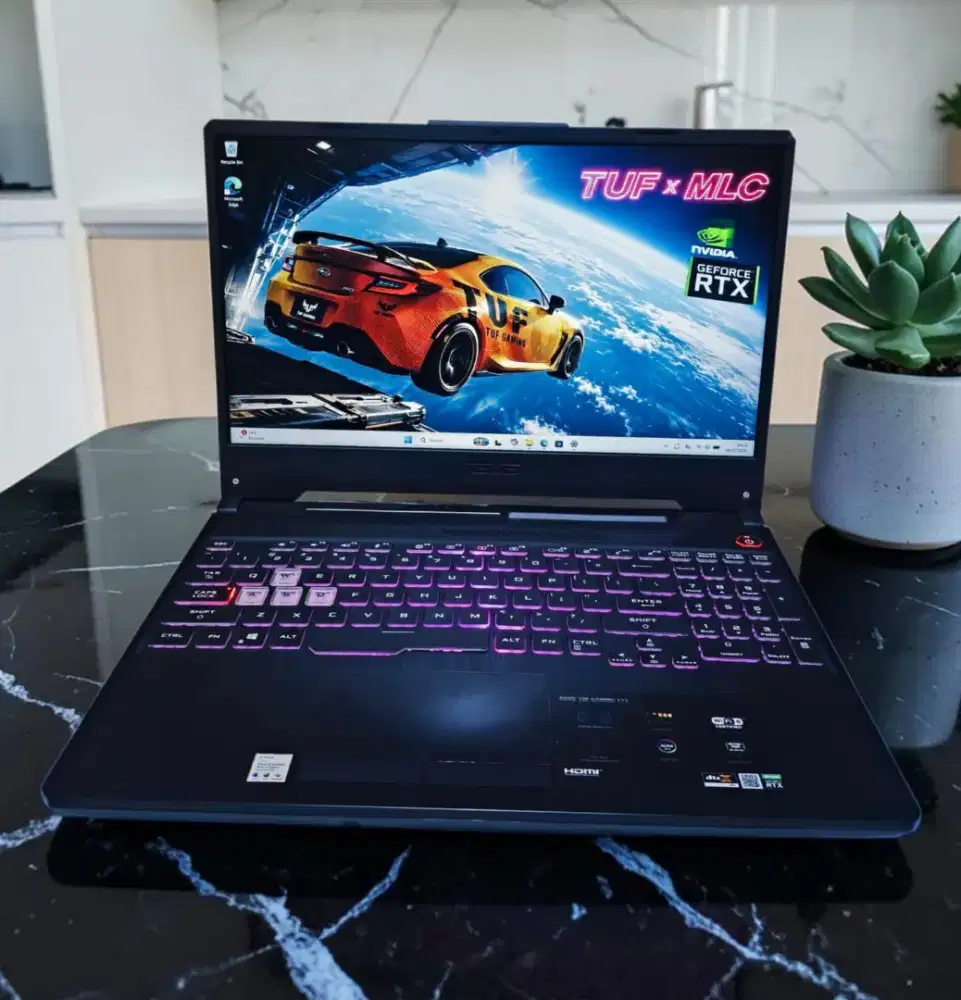 Laptop Gaming ASUS TUF DASH F15 Core i5 Ram 8/512gb Ssd Dual VgaNvidia