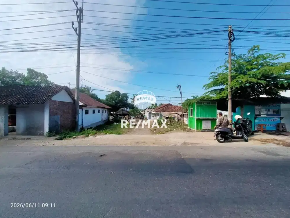 DIJUAL!! Lahan HOOK Strategis Kapuran-Ketapang, Banyuwangi
