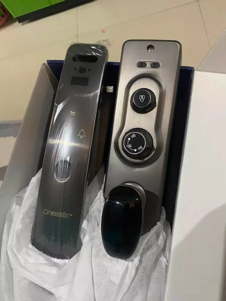 Onassis X6 Pro Smart Door Lock Face Recognition Alarm CCTV