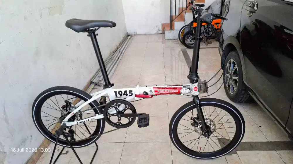 Sepeda Lipat Element FoldX X'Lite 8 Speed Muluus LIKE NEW