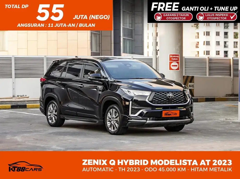 Toyota Innova Zenix Q Hybrid Modelista  Tahun 2023
