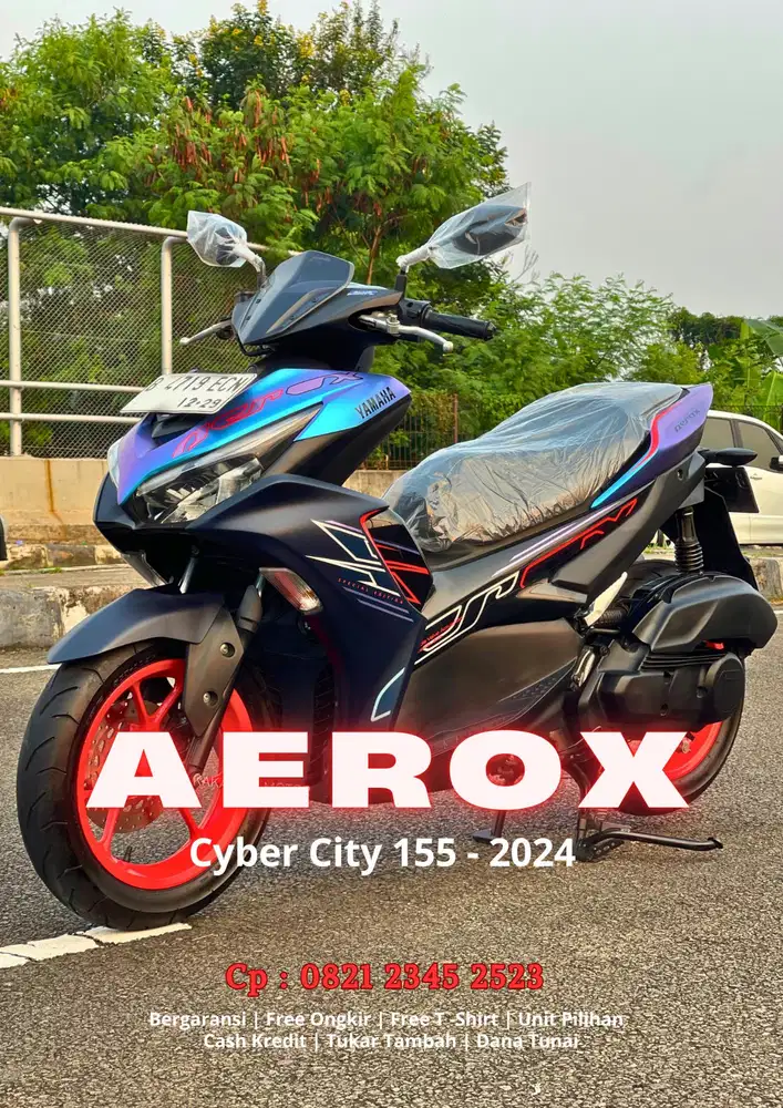 Cash Kredit AEROX 155 CYBER CITY 2024 ISTIMEWA
