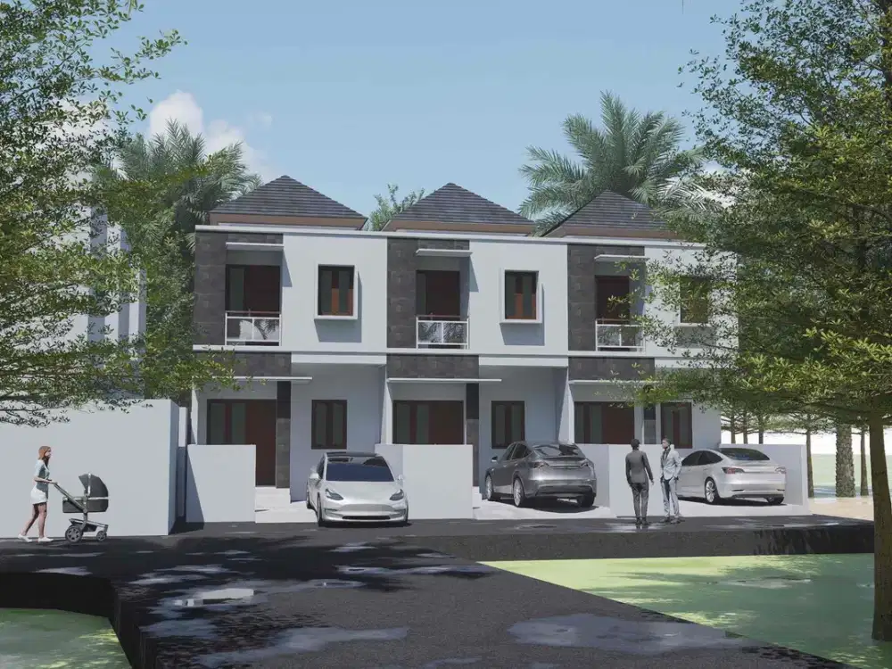 Rumah Inden 2 Lantai Monang Maning Denpasar Barat | 3 KT | Free Notaris