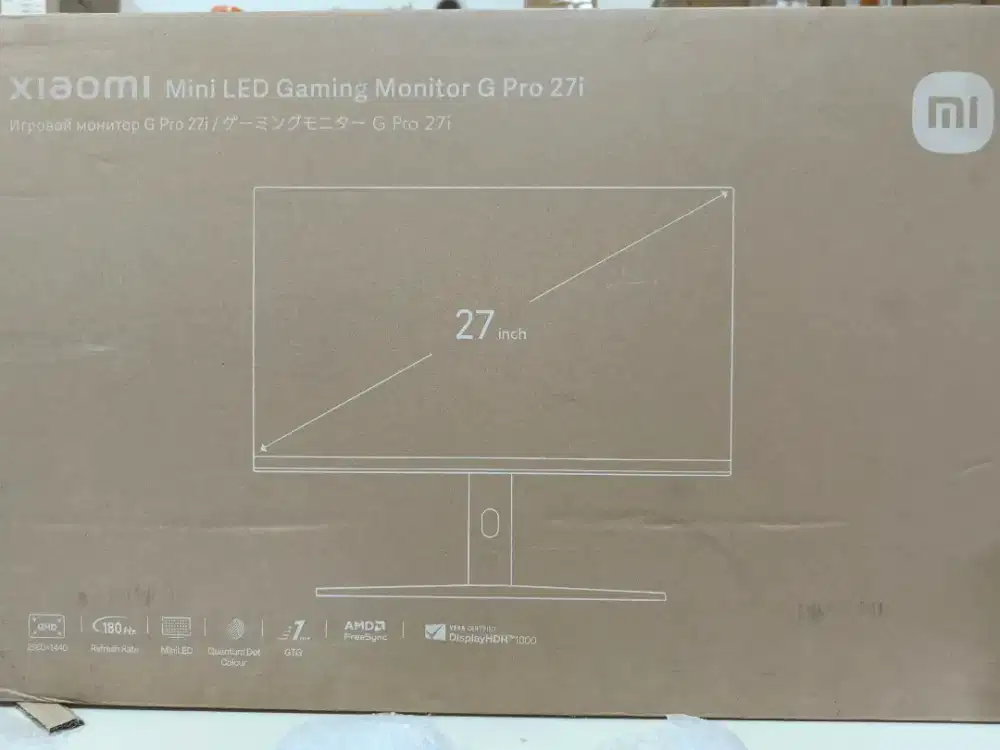 Xiaomi mini led gaming monitor G Pro 27i