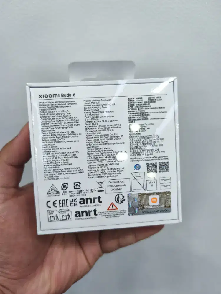XIAOMI BUDS 6 ANGKUT NIH