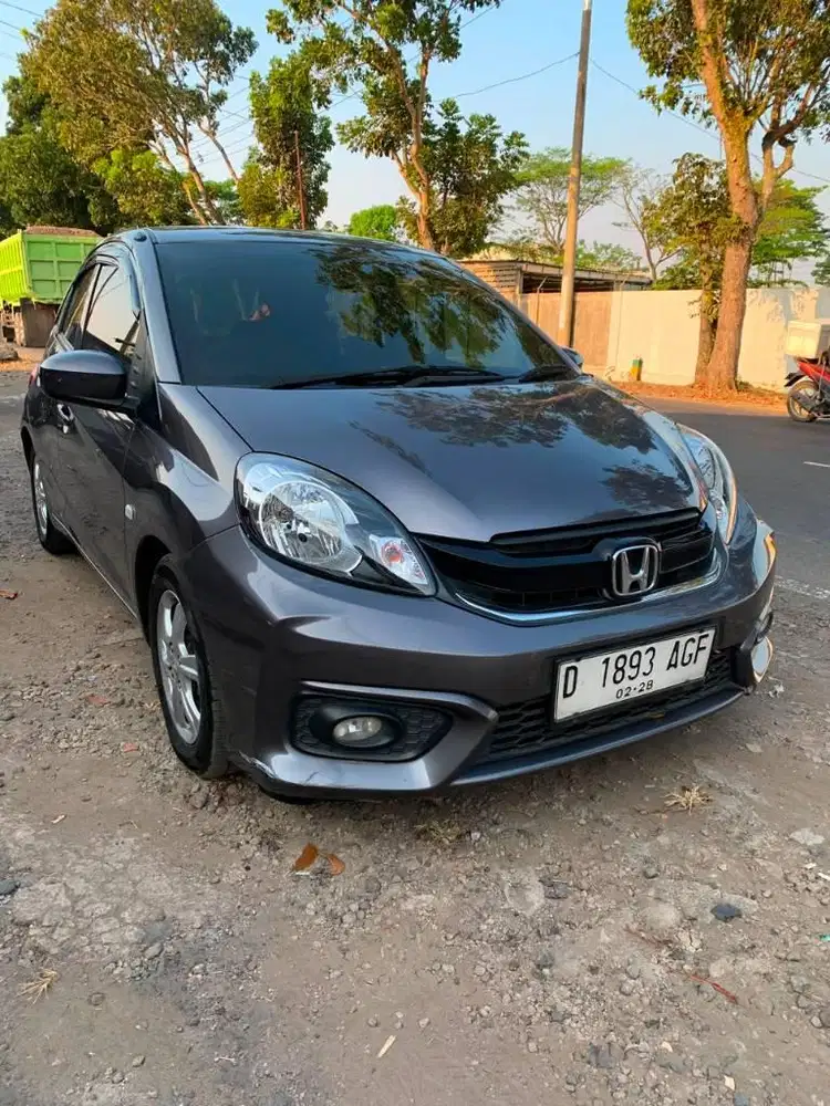 LowKm! Honda Brio E CVT 2018 AT matic bandung bisa DP minim