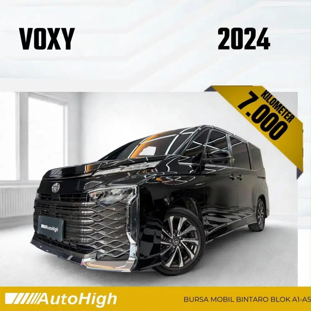 DP10% [Km7.000] Voxy 2024 Black Reg 2025 #AUTOHIGH