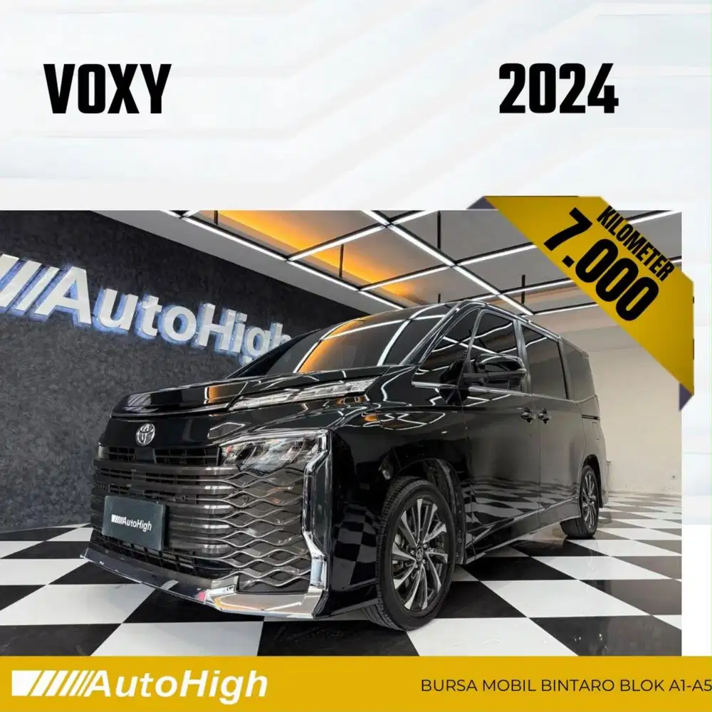 DP10% [Km7.000] Voxy 2024 Black Reg 2023 #AUTOHIGH