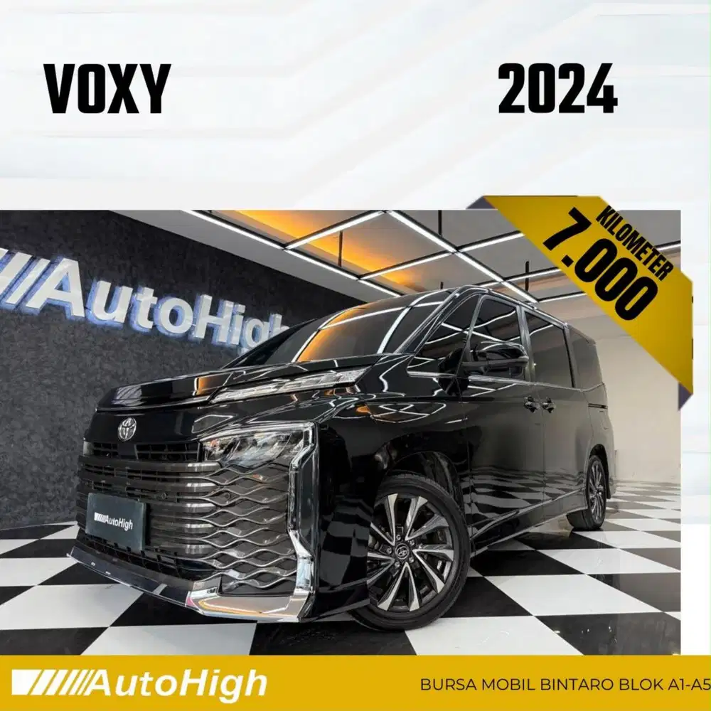 DP10% [Km7.000] Voxy 2024 Black Reg 2025 #AUTOHIGH