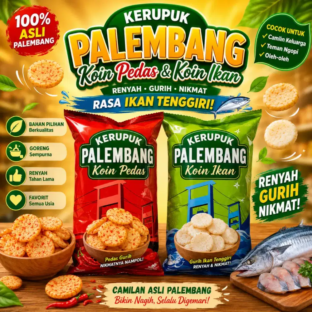 Palembang Koin 1Pak (isi 10 pcs)