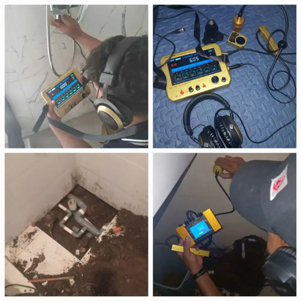 Jasa servise pipa bocor.deteksi pipa bocor dalam bangunan
