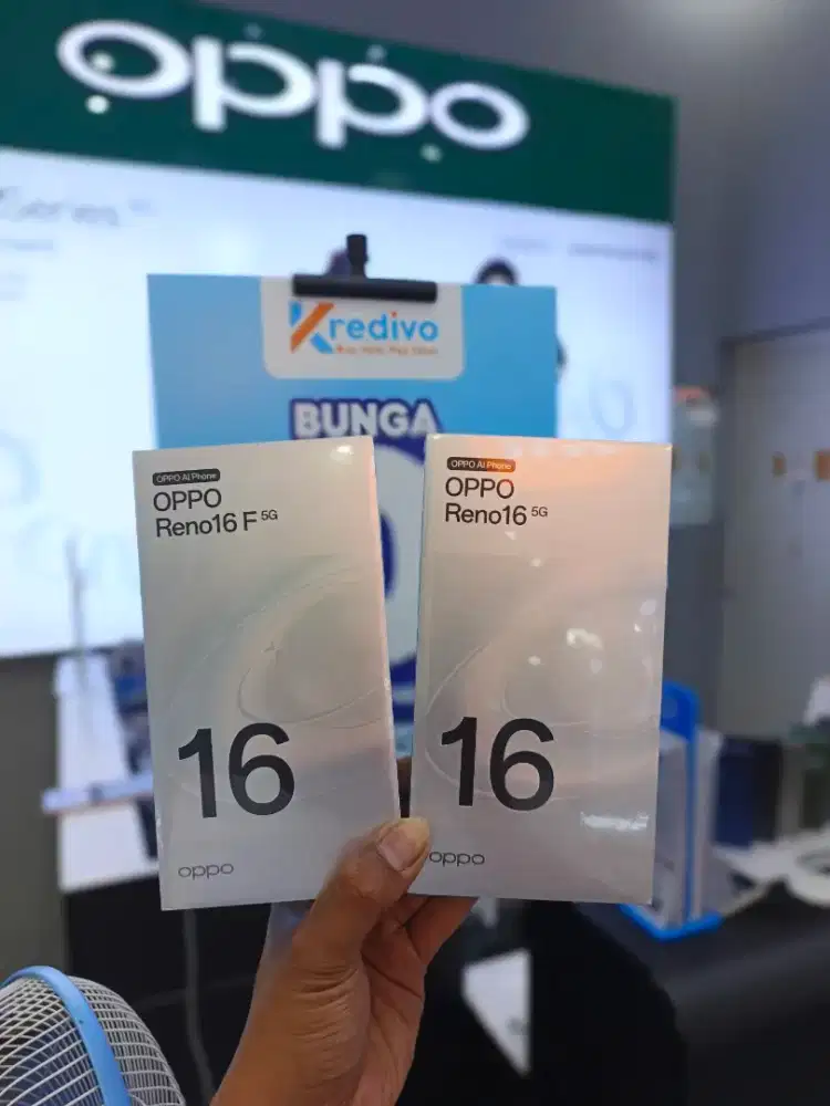OPPO RENO 16 5G | PROMO KREDIT DP 0% SEMUA LEASING