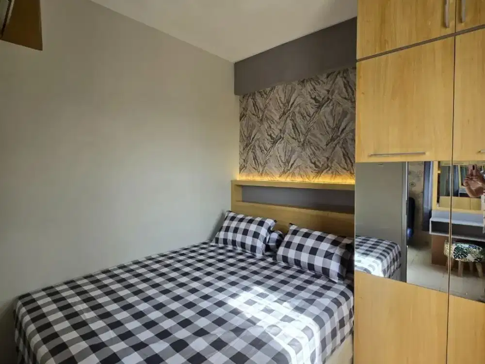 DIJUAL APARTEMEN PUNCAK PERMAI TOWER A LANTAI 7 FULL FURNISHED - BARU GRESS