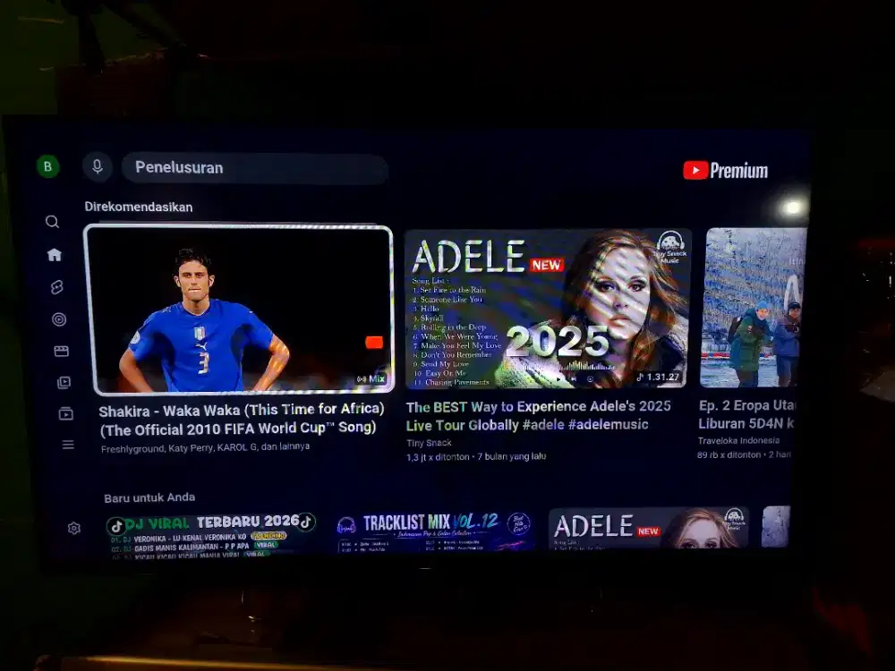 Tv Android Sony 50 inch Mulus lus dan Normal