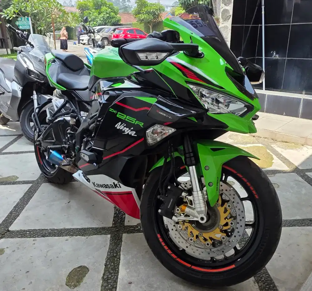 ZX25R rasa ZX4RR tahun 2021, Reg 2022 pajak panjang, modif 80jt++