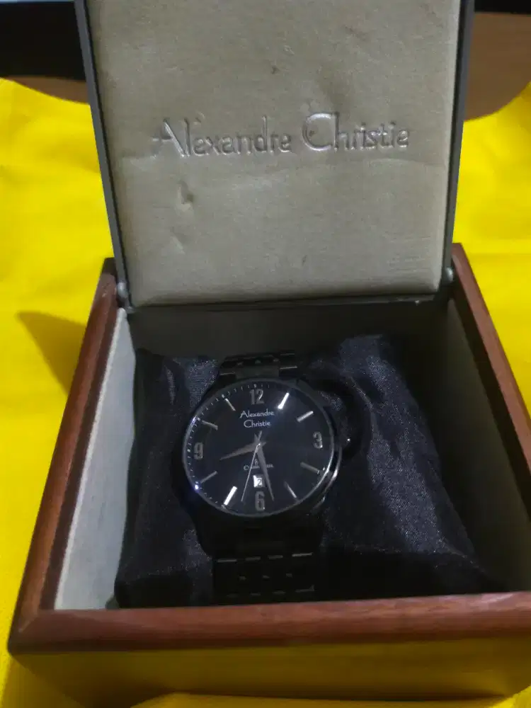 Jam Tangan Pria Alexandre Christie Original