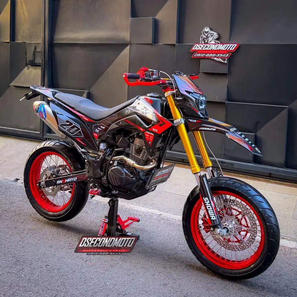 CRF 150‼️HONDA CRF150 SUPERMOTO SIAP TOURING RALLY TRABAS OFFROAD