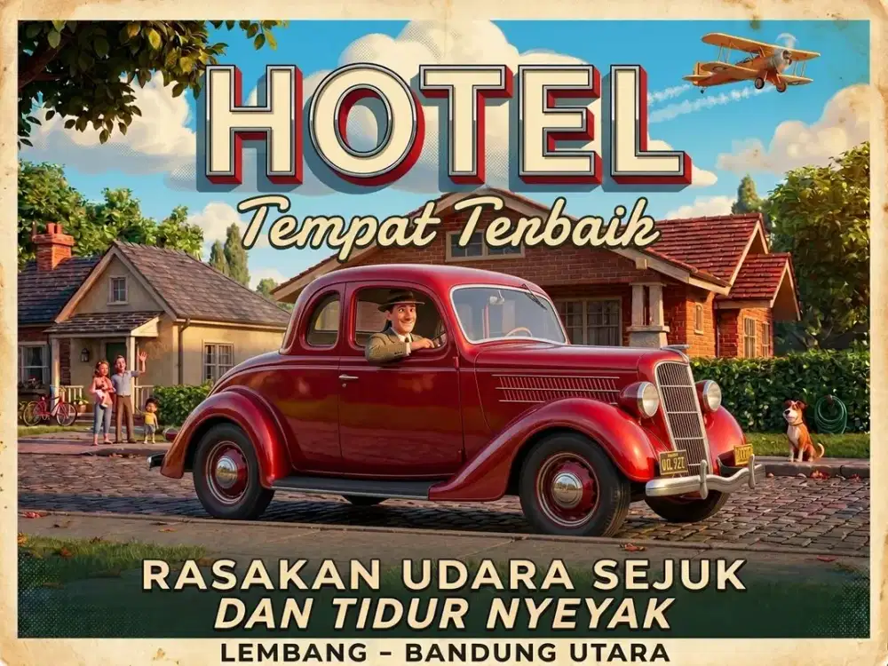 JUAL HOTEL DI LEMBANG, SETIABUDI, CIDADAP, BANDUNG UTARA