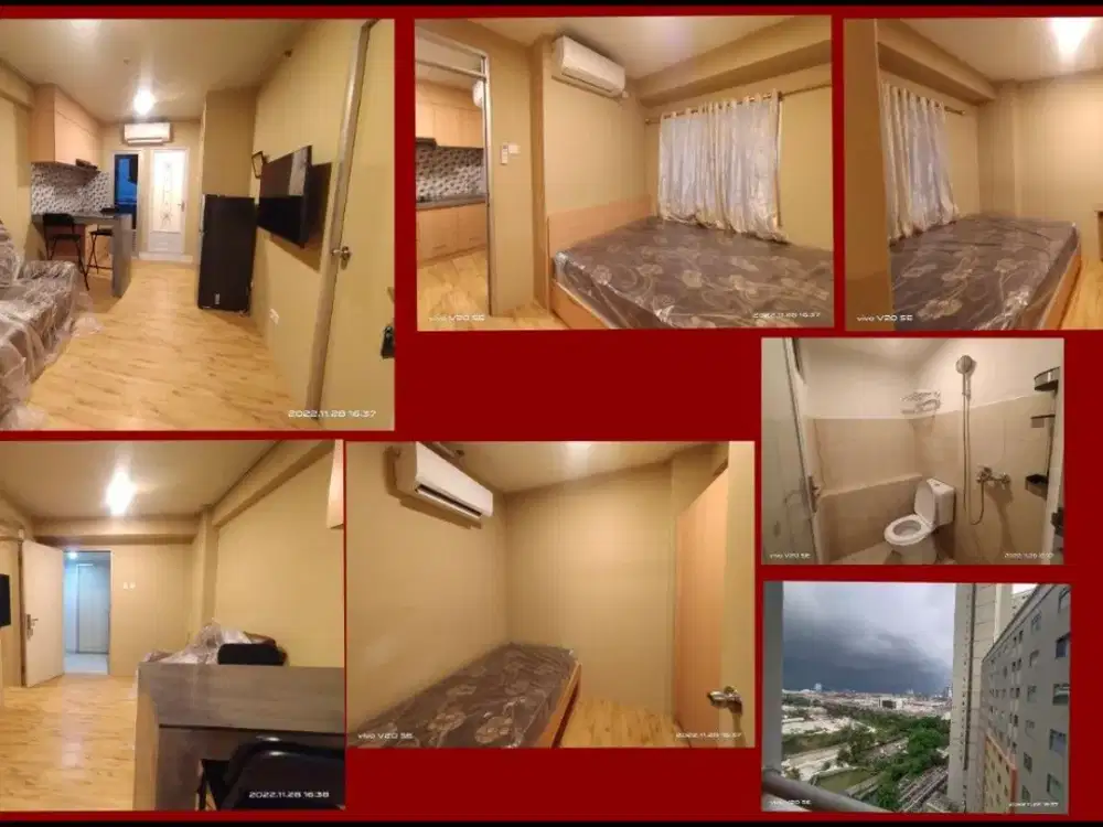 Disewakan Apartemen Gading Nias 2BR Furnished Interior