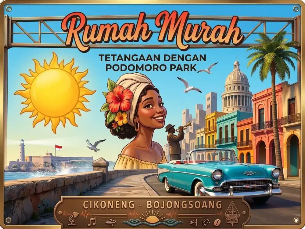 JUAL RUMAH DI CIKONENG, BOJONGSOANG, PODOMORO PARK.