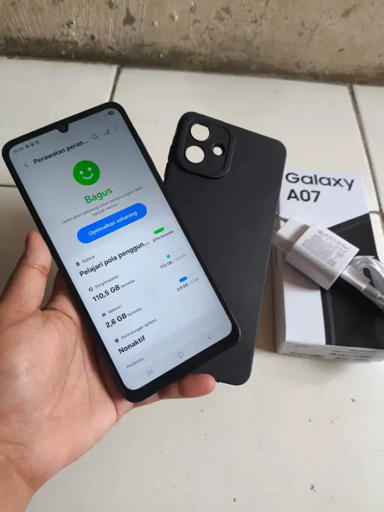 Samsung A07 fulset