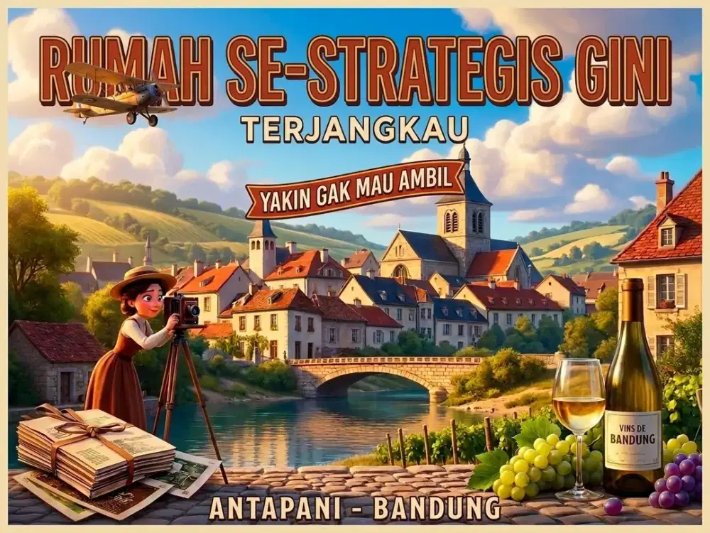 JUAL RUMAH DI ANTAPANI, ARCAMANIK, BANDUNG KOTA.