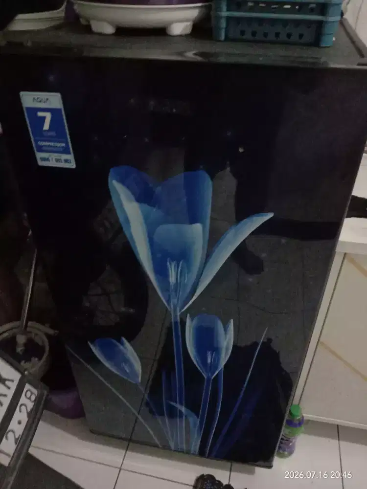 Kulkas merk aqua 1 pintu