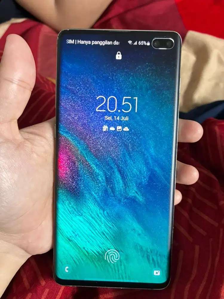 Samsung S10 Plus hijau