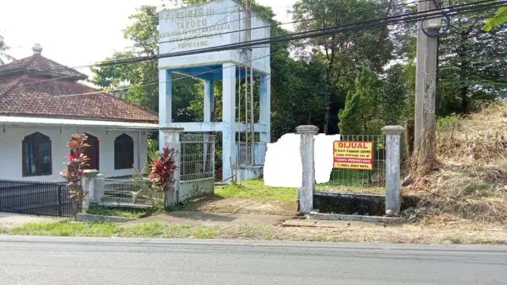Dijual 5 kavling tanah