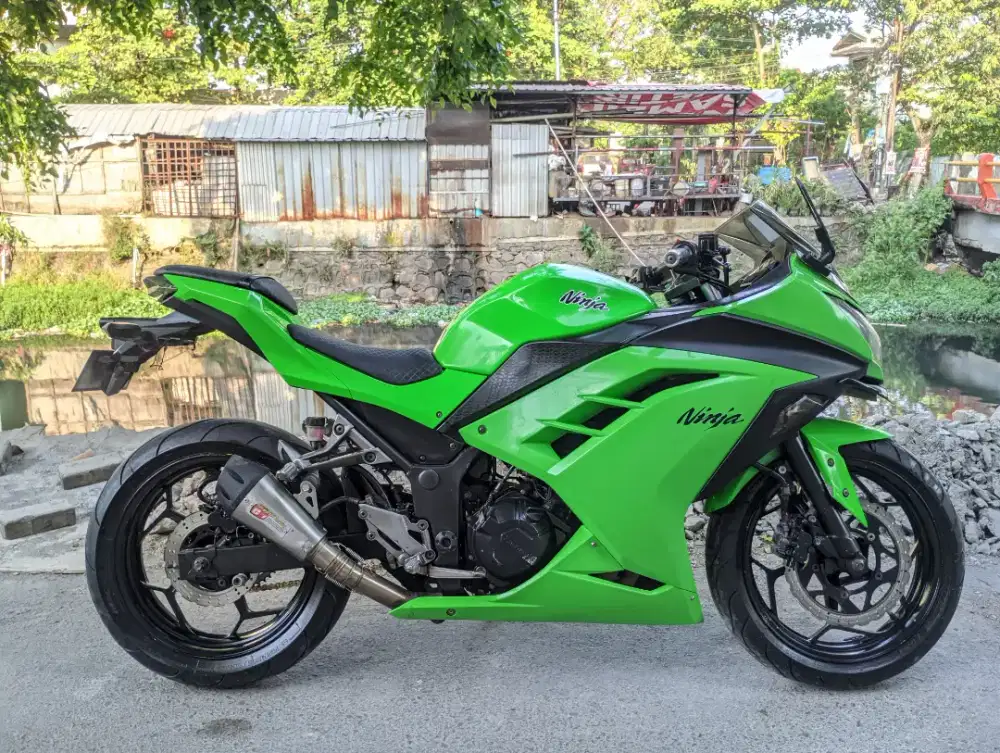 Ninja 250 Fi 2012 Hijau kM30Rban Mesin Nyuss