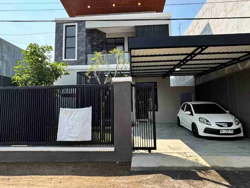 RUMAH MEWAH 2 LANTAI MODERN DI NGESTIHARJO KASIHAN BANTUL DEKAT ALUN-ALUN SELATAN