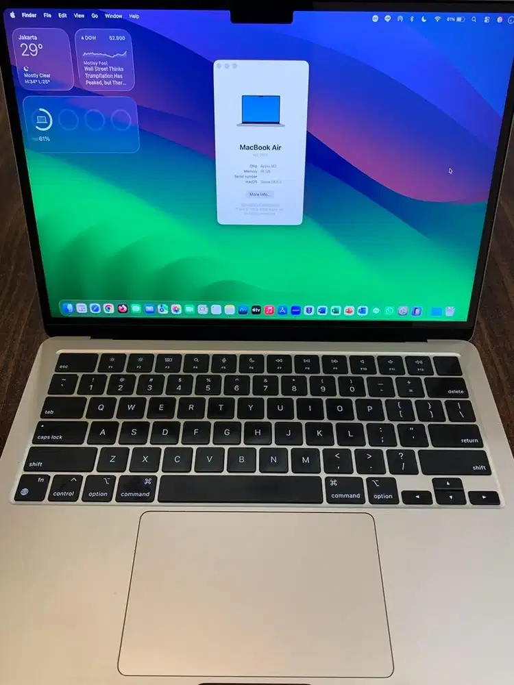 Macbook Air M2 16/256GB iBox Fullset Max Capacity 100%