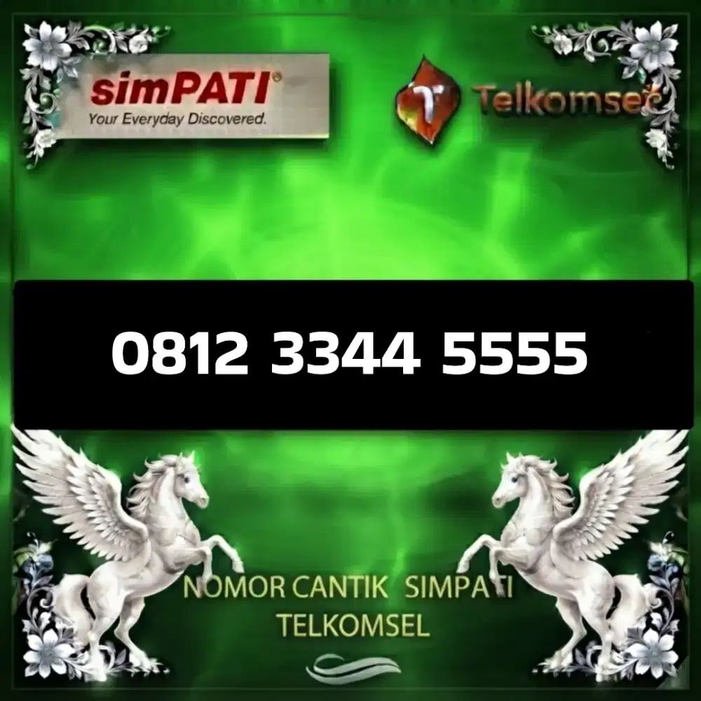 Nomor cantik simpati Telkomsel super